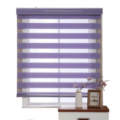 Wholesale Window day night blind  Roller Curtain sunshade material blackout blinds