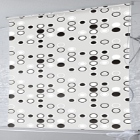 Home Bathroom Shower Roller Blind Waterproof Fabric